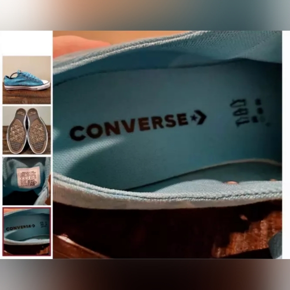 Converse Chuck Taylor Low Top - Harbor Teal Tie Dye - Picture 4 of 11